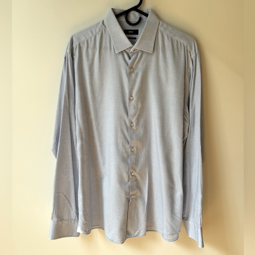 Hugo Boss long sleeve dress shirt.